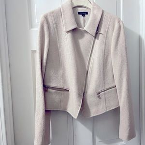 Barely worn, biker-style jacket. Style as a blazer for a super chic look!